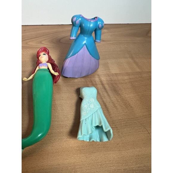 Polly Pocket Miscellaneous Figures Rubber Dresses Disney Princesses - Picture 4 of 12